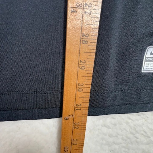 Nike Pro Fitted Training Shirt Mens XXL Black Activewear Top Short Sleeve - Picture 6 of 8